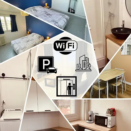 Apartment La Pupille De La Nation D'aurillac, 4 Pers, Wifi